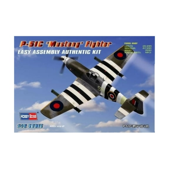 Hobby Boss P-51C "Mustang" Fighter (WWII) New