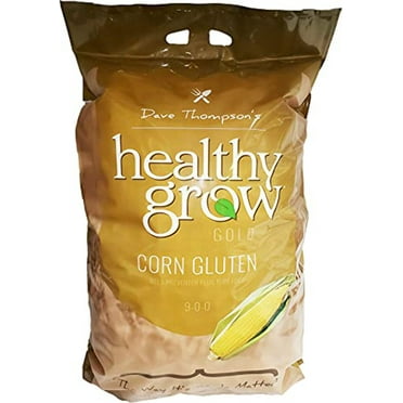 Healthy Grow Gold Corn Gluten Weed Preventer Plus Turf Food, 9-0-0, 30-Pounds