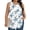White(New), variant on PNTUTB Women's Plus Size Summer Casual Fashion Printed Round Neck Loose Comfortable Sleeveless Tops