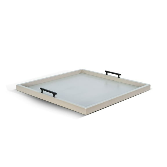 Sunny Designs Pavestone Square Tessa Ottoman Tray