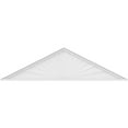 thumbnail image 3 of Ekena Millwork 76"W x 20"H x 2"P (Pitch 6/12) Peaked Cap Sunburst Architectural Grade PVC Pediment, 3 of 8