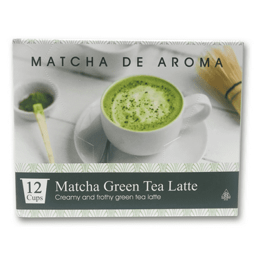 Matcha Green Tea Latte, 12 Single Serve Cups