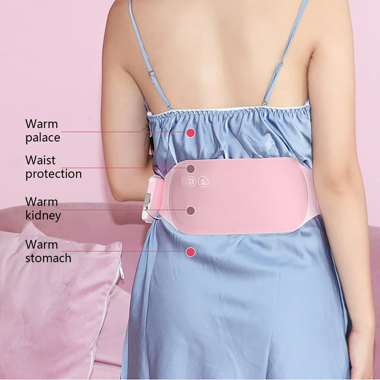Wovilon Heating Pad for Period Cramps, Period Heating Pad, Period Cramp  Simulator, Electric Waist Belt Device, Fast Heating Pad with 3 Heat Levels  and
