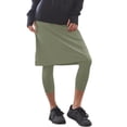 thumbnail image 3 of Women 20" Knee Length Tennis Skirt with Built in Legging Golf Skirts Skirted Legging with Pockets, 3 of 6