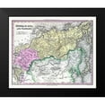 thumbnail image 2 of Tanner 23x20 Black Modern Framed Museum Art Print Titled - Asia Tartary Russia - Tanner 1835, 2 of 5