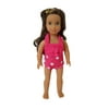 My Brittany's Pink Polka Dot Swimsuit For American Girl Doll 6 Inch Mini Dolls Wellie Wishers Dolls