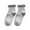 Grey, variant on DQRPSEETB Women Edge Cotton Vertical Striped Print Boat Socks Fresh Socks Women's Ankle Socks,Running Socks Grey