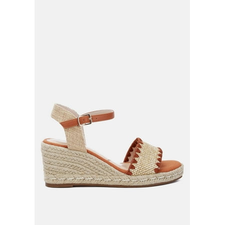 

Lucas Raffia Wedge Heel Espadrilles