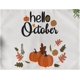 thumbnail image 5 of 5 almohadillas aislantes de lino con patrones de Halloween, almohadillas antideslizantes impresas para vacaciones, Navidad, cocina, mesa de comedor, almohadilla de aislamiento térmico para cocina, 5 of 5