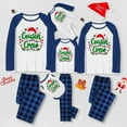 thumbnail image 2 of White And Blue Plaid Cousin Crew Matching Christmas Pajamas With Dog, Two-pieces, Size NB-Men 6XL, 2 of 7