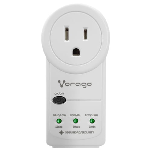 PROTECTOR DE VOLTAJE VORAGO AVR-300 RJ45/RJ11 PORTATIL 1800W ELECTRODOMESTICOS BLANCO