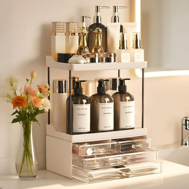 Organizadores de baño y almacenamiento Brothersbox de 5 niveles y 4 cajones