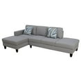 thumbnail image 6 of Modern Sectional Sofa Couch, L Shape Sofa Set with Chaise Modular Cloud Couch for Living Room, Light Grey, 6 of 6