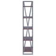 thumbnail image 3 of Winsome Wood Isa 5-Tier Narrow Shelf, Graphite & Walnut Finish, 3 of 8