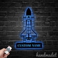 thumbnail image 4 of Handmadetneonsign Space Shuttle Metal Wall Art Light, Space Shuttle Metal Sign Wall Decor, House Metal Decor 53901, 4 of 5