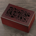 thumbnail image 1 of Caja de música de cuerda hueca, caja de música de madera para joyas, Sky City, regalos creativos, regalo pequeño, diseño único, uso versátil, 1 of 5