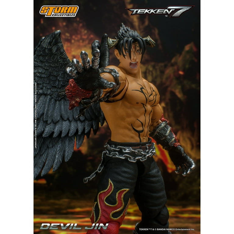Storm Collectibles Devil Jin Figure, 1/12 Scale, Articulated