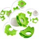 thumbnail image 1 of Soporte para bastoncillos de algodón en forma de loto para decoración de baño (verde) LingWen 8390615268424, 1 of 1