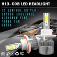 thumbnail image 1 of Kit de Conversion d'Ampoule de Phare LED OSRAM COB 6000K Faisceau Haut-Bas Hi-Lo, 1 of 6