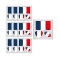 thumbnail image 2 of Tatuajes temporales | Set de 10 piezas para aficionados al fútbol americano, ideal para fiestas, bares deportivos y reuniones previas al partido, 2 of 6