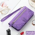thumbnail image 1 of Nova Y61 10 SE Cremallera Cartera Funda Cuero 360 Proteger Para Huawei Y70 Plus Y 61 90 Flip Case Multi Tarjetero Libro Shell, 1 of 4