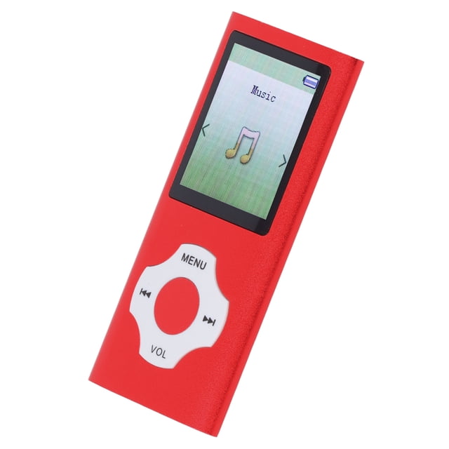 Reproductor mp3 mp4, reproductor de música digital con sonido hifi con pantalla de 1,8 pulgadas con 5.0, compatible con vídeo, grado de Voz y más