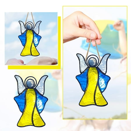 

Shiusina Colorful Love Decoration Hanging Window Pendant Family Window Suncatcher Acrylic Decoration As shown