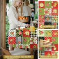 thumbnail image 5 of Pioneer Flower Floral Print Pattern Round Tablecloth 60 X 60 Inch, Wrinkle Resistant Wipeable Table Cloth for Kitchen Dining Picnic Patio Party, 5 of 6