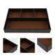 thumbnail image 2 of 1Pc Leather Keys Desktop Storage Box Separate Storage Tray for Sundries, 2 of 3