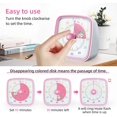 thumbnail image 3 of Nunflan Visual Timer with Night Light for Kids and Adults, Timer for Home, School, Kitchen, or Office (Pink), 3 of 7
