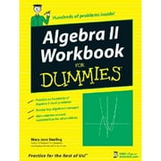 Pre-Owned Algebra II Workbook for Dummies (Paperback 9780470052389) by Mary Jane Sterling