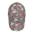 thumbnail image 4 of Naloa Original Classic Low Profile Hat Men Women Baseball Cap Dad Hat Adjustable Unconstructed Rose Flowers Print Cap, 4 of 9