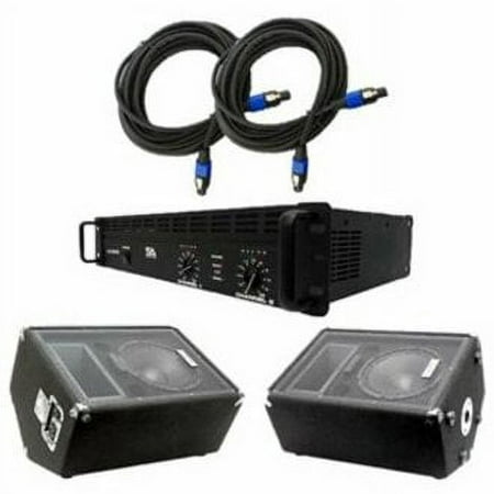 Fault Line Bundle 2 x 10 Inch Wedge Floor or Stage Monitors