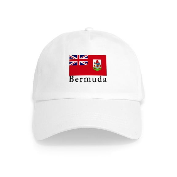 CafePress - Bermuda Cap - Adjustable 100% Brushed Unisex Casual Cotton Baseball Cap, Beige, 1