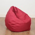 thumbnail image 4 of YOPTOP Housse de Pouf pour Enfants et Adultes, Sac de Rangement pour Sofa de Repos avec Protection Imperméable, Noir (Ensemble de 1), Vin Rouge, 4 of 7