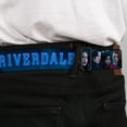 thumbnail image 4 of Riverdale Logo Full Color Blue/Black Seatbelt Buckle Belt, 4 of 9