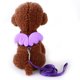 thumbnail image 3 of Arnés ajustable para perro, cachorro y gato con correa y alas de ángel, talla M (morado), 3 of 5