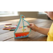 SHAPES ETC. Large Notepad - Sailboat