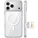 thumbnail image 1 of Funda para teléfono TORRAS Stronger, magnética, antiamarillenta, para iPhone 17 Pro Max, transparent, 1 of 9