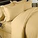 thumbnail image 2 of Royals Solid Gold 800-Thread-Count 4pc King Bed Sheet Set 100-Percent Cotton, Sateen Solid, Deep Pocket, 2 of 2