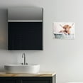 thumbnail image 2 of Stupell Industries Wooly Cattle Bathtub Wall Plaque Art design by Nina Blue, 11 x 14, 2 of 7