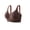 Brown Leopard, variant on Womens Wireless Jelly Bra Plus Size Supportive Seamless Bras Full Coverage Push Up Comfortable No Underwire Tshirt Bralette
