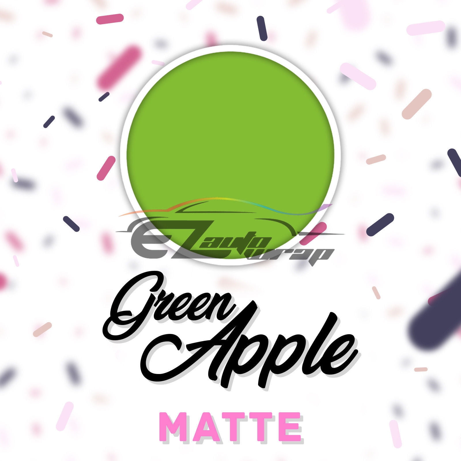 ESSMO Green Apple Matte Solid Heat Transfer Vinyl HTV Sheet T-Shirt 20" Wide Iron On Heat Press DP34 20"x96"