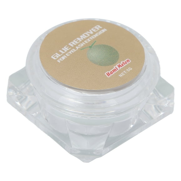 Eyelash Extension Remover Cream, 5g Eyelash Adhesive Remover Eyelash Glue Remover Cream Fruit Flavour Lash Extension Remover Dissolves Lash Adhesive Dissolution for Salon Home