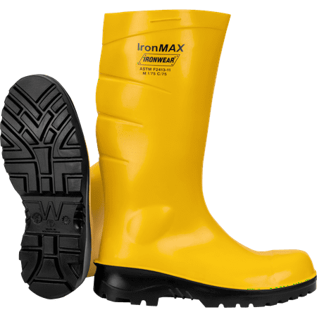 

Ironwear 9295 Premium Polyurethane Boots | 15 High | Removable Insole and Composite Toe Cap (Yellow numeric_13)