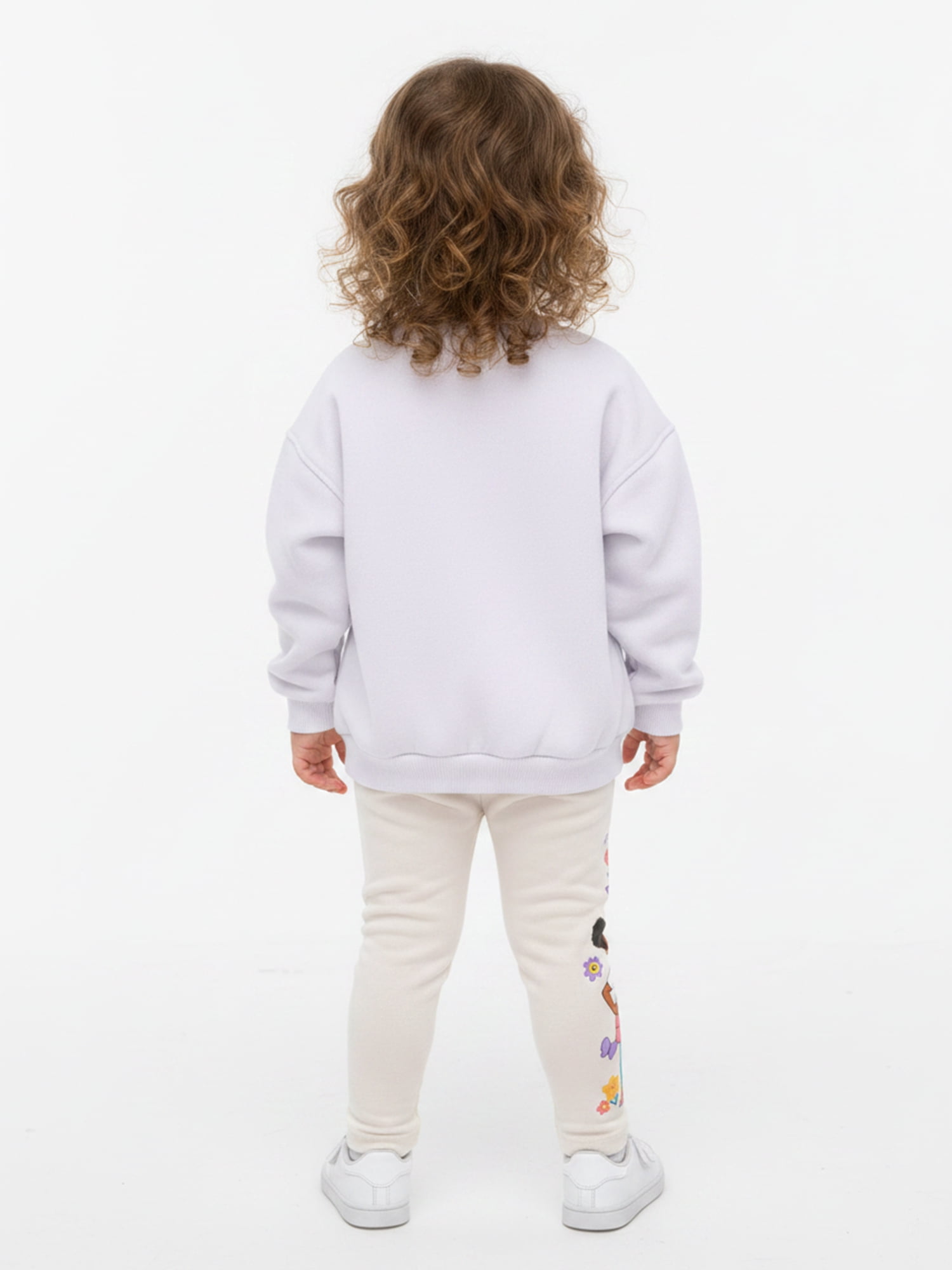 Gracie’s Corner Baby and Toddler Girls Fleece Sweatshirt and Leggings Set, Sizes 12M–5T