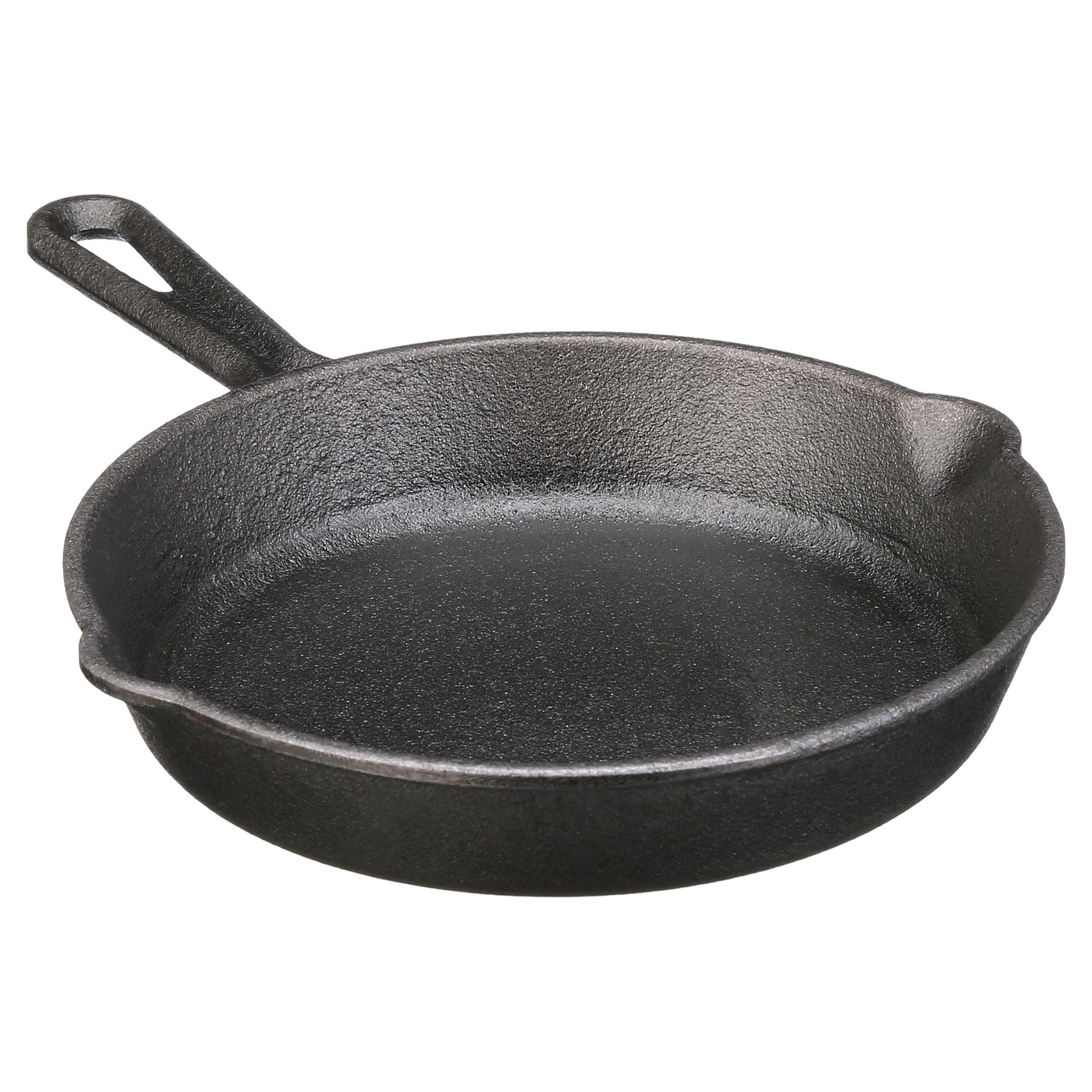 Set de 4 piezas de sartén y plancha de hierro fundido pre-sazonado 8