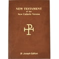thumbnail image 1 of Pre-Owned Saint Joseph Vest Pocket New Testament-NCV (Paperback) 0899426506 9780899426501, 1 of 1
