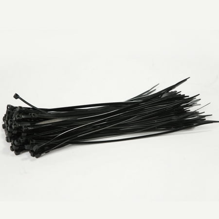 Boen 11" Black Zip Cable Ties - 500Pk
