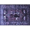 thumbnail image 1 of Ahgly Company Indoor Rectangle Animal Blue Traditional Area Rugs, 3' x 5', 1 of 4